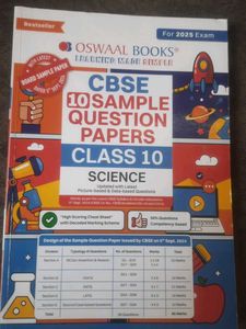 Oswaal Class 10 Sample Question Bank For 2025