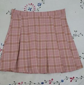 Pink Pleated Skirt 💗🎀