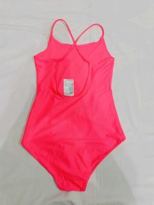 Xxs Stylish Pink One Piece Swimsuit