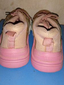 White And Pink Shoes For Girls