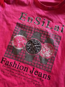 Pink Graphic T-Shirt