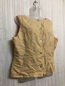 Casual Corner Cream Waistcoat