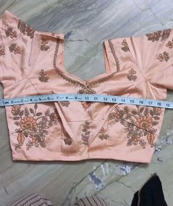 Peach Lehenga Choli Set