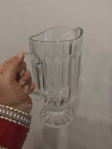 Glass Jug For Serving Drinks