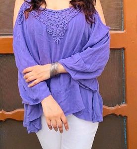 Purple Loose Top