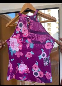 Floral Print Tank Top