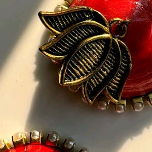 Lotus Jhumka ♥️✨, Waterproof 💧