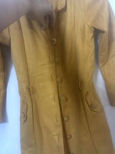 Stylish Mustard Coat