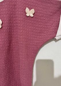 Women Extended Sleeves Butterfly Top