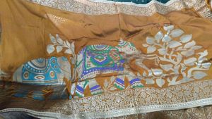 Emerald Green Embellished Indian Dress