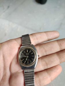 Vintage Silver HMT Watch