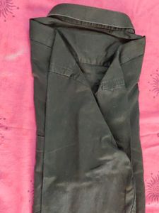 Black Full Sleeve Formal Shirt 42 Size