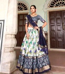FLOWER DOLA SILK LEHENGHA