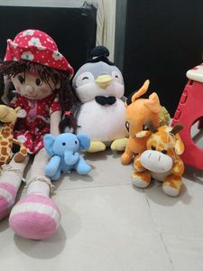 bundle of Plush Toy Collection