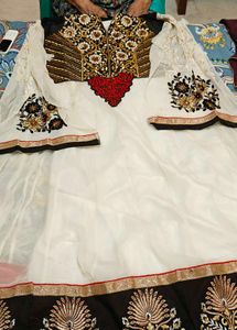 Elegant Embroidered Ethnic Gown