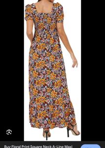 Fir &amp; Flare Maxi Dress