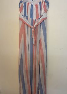 Striped Summer Maxi Dress