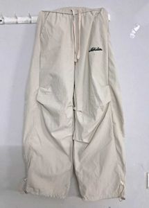 Parachute Beige Loose Baggy Pants