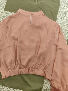 Elegant Pink Blouse worn only once