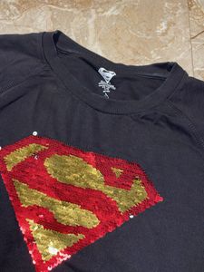 Superman Sequin Sweatshirt
