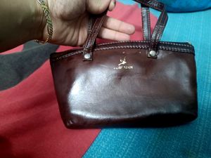 Combo Of new Pure Leather Purse N Potli