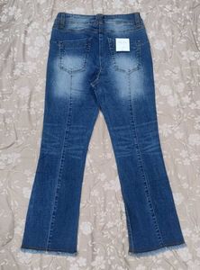 Distressed Flare Jeans