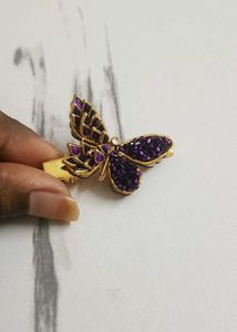 Butterfly Hair Tie and Clip