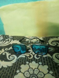 Retro Blue Tint Sunglasses