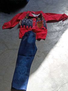 Kids Shirt And Jeans