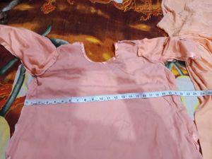 Peach Embroidered Salwar Suit