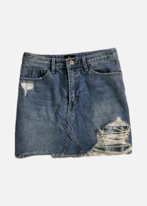 Denim Skirt𐙚