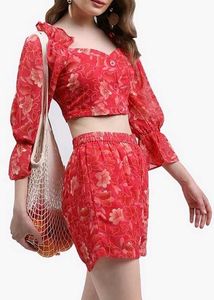 Floral Two-Piece Set