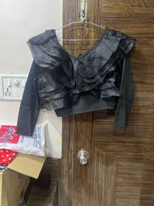 Ruffled Off-Shoulder Top