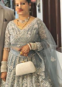 Trending Lehnga With Mirror Work....