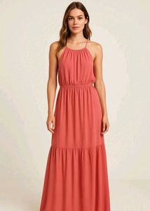 Zara Basic Long Gown(M-L)
