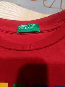 United Colors Of Benetton Tshirt For 7Year Old Boy