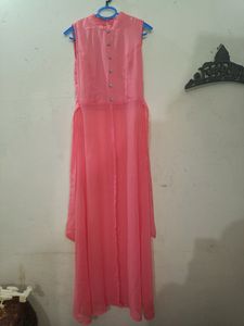 Slit Kurti Georgette Material Like New Condition