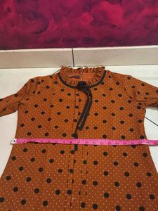 Cute Vintage Polka Dot Top