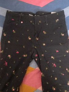 Floral Print Pants