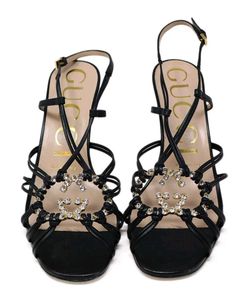 GUCCI CRYSTAL HEELS