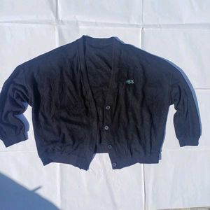Lacoste Black Cardigan
