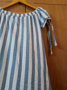 Striped Off-the-Shoulder Top