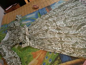 New Elegant Green Maxi Dress