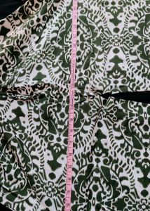 Green Printed Kurta Set