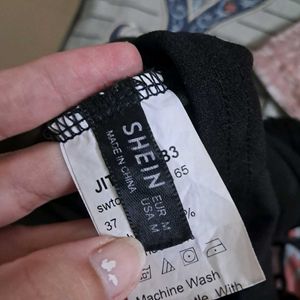 Vintage Gothic Black Lace Trim Corset Top