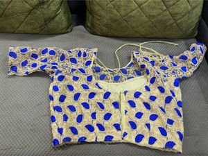 Embroidered Net Blouse