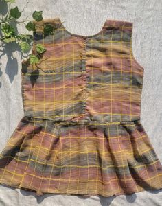 Sale For 1 Day Trendy Pastel Peplum Top