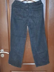 Wide Leg Denim Jeans