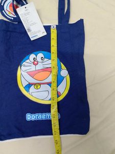 Doraemon Blue Tote Bag
