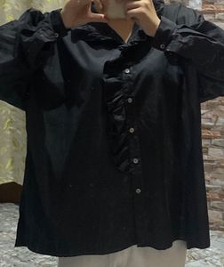 Zara Black Shirt